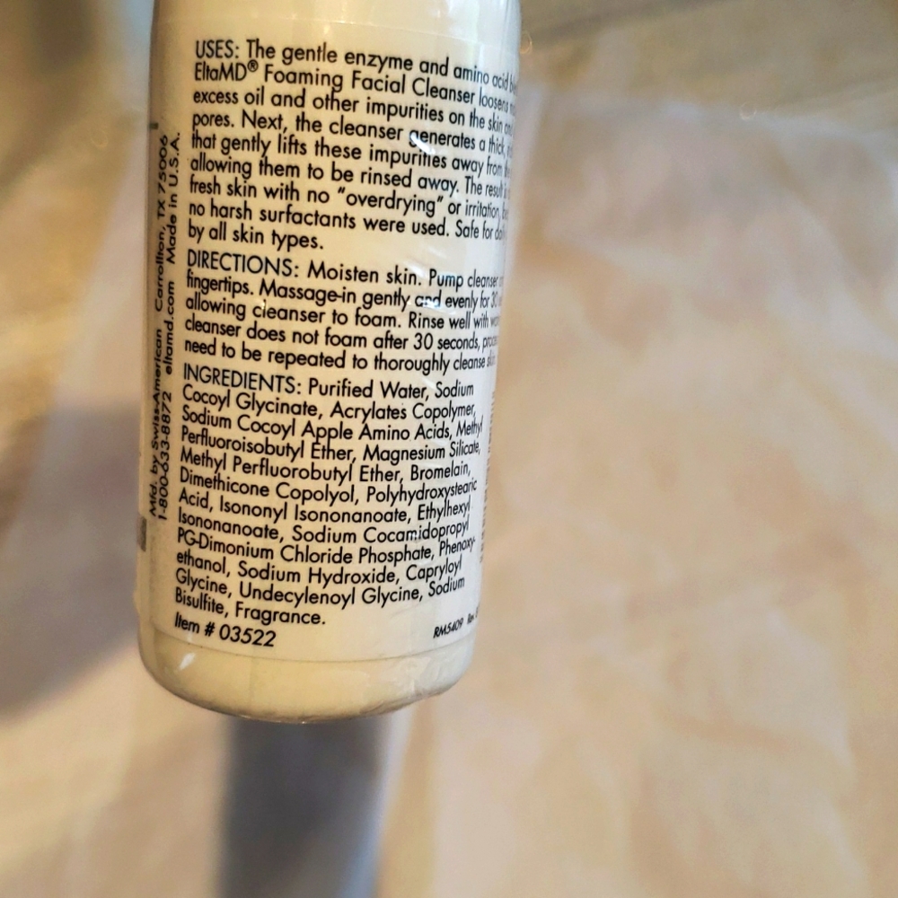EltaMD Foaming Facial Cleanser Face Wash Enzyme SkinCare New Made in USA - Picture 8 of 12